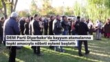 Diyarbakır’da DEM Parti’den kayyumlara karşı nöbet eylemi